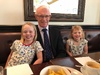 Nan took the girls on a Double decker bus trip and lunch with grandad
