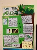 Iris did an animal picture for the school science fair and Olive & friends did a save an endangered NZ bird poster.