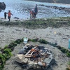 Tamariki Nui: Makara Beach building and cooking fire fun