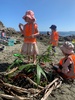 Tamariki Nui: Makara Beach building and cooking fire fun