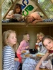 I finally had a party for olive. F&C in the treehouse after school with 6 besties. Madness but fun.