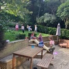 I finally had a party for olive. F&C in the treehouse after school with 6 besties. Madness but fun.