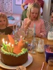 I finally had a party for olive. F&C in the treehouse after school with 6 besties. Madness but fun.