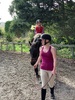 Tamariki nui was horse riding today! Iris hopped on and loved it!