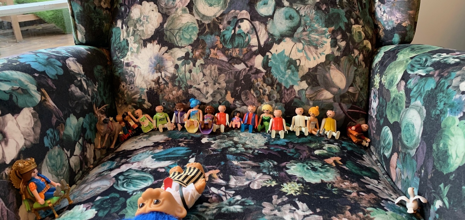 Lockdown day twenty nine: not sure where today went... my seat was taken...