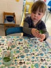 Kpc boats and bubble fun with a spot of flower picking for Kai.
