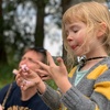 We had the grandparents visit for dinner and marshmallows on the river bed. Kids loved cooking them.