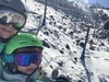 Second bluebird day up at Turoa! Olive and Milla went up with G dog, Mama Lisa and Grandad, while iris and mummy had a go on the chairlift and pomer