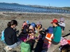 Tamariki nui at Petone beach