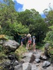 Walk on Mt Taranaki to the falls with the Thompsons.