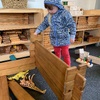 Kpc Wednesday. Building a house and fairy bread!