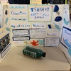 Karori west science fair! Olive's on tsunami and Iris's on the moon and sun.
