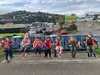 An adventure on johnsonville train for tamariki nui. Visited the playground and library.