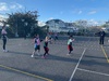 Iris's second game of netball.