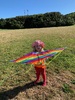 Tamariki nui kpc: Wright's hill kite flying on parade grounds.