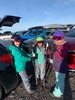 Day 3 skiing. Left at 7.15am and got into the top car park. Crazy early!