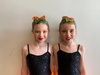 My little pumpkin in her first Irish Christmas show. She did so well! And her bestie Lucy.