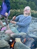 Camping fun with marshmallows