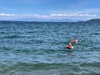 First few days in Taupo were hot! We went to the lake everyday.