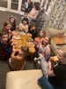Iris’s belated clip and climb pizza party. An hour of crazy climbing followed with pizza and cake. A lovely wee group of friends.