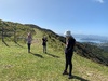 We did the skyline! 14km from nandads house to Karori park. Took just over 4 hours. Very proud of the girls, longest walk of their lives (so far)