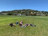 We did the skyline! 14km from nandads house to Karori park. Took just over 4 hours. Very proud of the girls, longest walk of their lives (so far)