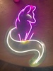 Foxy lady neon light workshop class.