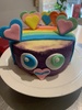 Juniper’s disco party with rainbow gizmo kid decorated cake