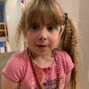 80s school disco. The crimper was a hit. They all had fun, Olive escaped to a friends before the disco.