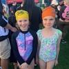 Weetbix tryathlon! Iris did so well!