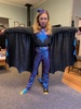 Dress up from your favourite book… iris and I sewed how wings of fire outfit in just under 2 hours.