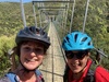 ?Finally got to the swing bridge and to the top of M?kara peak with MJ.