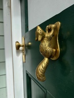 Really loving my entrance. With my rattan trademe chair and Indian cushion and Indian squirrel
