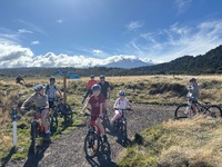 Te Ara mangawhero bike trail with the kids. 16km all up from the house. They all did awesome.