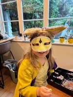 Book day! Iris as Wednesday (originally a comic) and Juni is sunrise from wolfgirl.