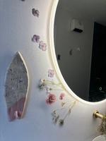 Juni and I found our pressed flowers! I wonder how long they will last!