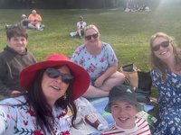 Carols at Ben burn park with cider, F&C and good friends. Kids played in the maze for most of it.