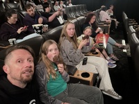 Movie night! To see Wicked: For Good