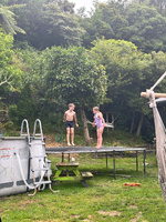 End of year pool party at Em’s place