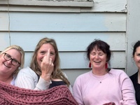 End of year pool party at Em’s place