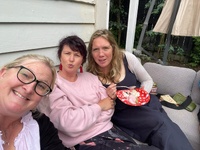 End of year pool party at Em’s place