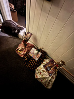 Christmas Eve dinner at g dog’s and Lisa. Nandad’s special gift of a moonstone necklace for all the grand daughters. Rushed home to sort their presents and get food out for the reindeer too.