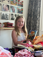 Christmas morning with coffee in bed and three gremlins and their stockings. A lovely morning of the great unwrap, followed by a walk and pancakes.