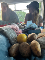 Christmas morning with coffee in bed and three gremlins and their stockings. A lovely morning of the great unwrap, followed by a walk and pancakes.