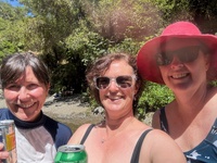 Camp kaitohe… a lovely river swim most of the day!