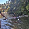Camp kaitohe… a lovely river swim most of the day!