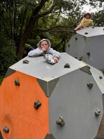 Skyline walk with the whole fam damily. Juni’s first 14km walk! Finished with a milkshake and a dip in Khandallah, strangely I was the only one? Not another soul in the water… bliss