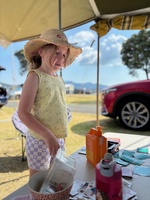 We have arrived in raglan! What a cutie little place! Campsite is great with a bridge connecting it to the town and beach on its doorstep