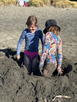 A wandering into the cute raglan town and onto the wharf area for a smoothie. Relaxed the avo away at the beach.