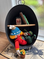 A few Taupo memorabilia pieces find a home in our new laundry.